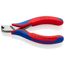 4-1/2" Electronics End Cutting Nippers w/ Multi-Component Grips, 0.6 mm Hard Max