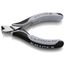 4-1/2" Electronics End Cutting Nippers w/ ESD Handles, No Bevel
