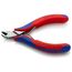 4-1/2" Electronics End Cutting Nippers w/ Bevel, 27-Degree Angle