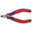 4-1/2" Electronics End Cutting Nippers w/ Bevel, 27-Degree Angle