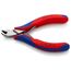 4-1/2" Electronics End Cutting Nippers, 27-Degree Angle