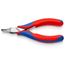 4-3/4" Electronics End Cutting Nippers, 35-Degree Angle