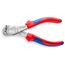 6-1/4" High Leverage End Cutting Nippers w/ Multi-Component Grips