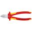 7-1/4" Insulated Diagonal Cutters w/ Multi-Component Grips