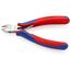 4-1/2" Electronics Diagonal Cutters w/ Carbide Edges and Multi-Component Grips