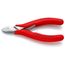 4-1/2" Electronics Diagonal Cutters, Round Head