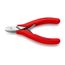 4-1/2" Electronics Diagonal Cutters, Round Head