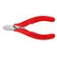 4-1/2" Electronics Diagonal Cutters, Round Head