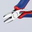 4-1/2" Electronics Diagonal Cutters, Round Head, Multi-Component Grips
