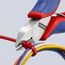 4-1/2" Electronics Diagonal Cutters, Pointed Head, Multi-Component Grips