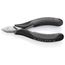 4-1/2" Electronics Diagonal Cutters, Pointed Head, ESD Handles