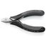 4-1/2" Electronics Diagonal Cutters, Pointed Head, ESD Handles