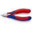 4-1/2" Electronics Diagonal Cutters, Pointed Mini Head