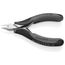 4-1/2" Electronics Diagonal Cutters, Pointed Mini Head, ESD Handles