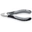 5-1/4" Electronics Diagonal Cutters, Round Head w/out Bevel, ESD Handles
