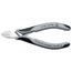 5-1/4" Electronics Diagonal Cutters, Round Head w/out Bevel, ESD Handles