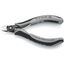 5" Precision Electronics Diagonal Cutters for Hard/Piano Wire, ESD Handles