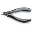 5" Precision Electronics Diagonal Cutters, Pointed Head, ESD Handles