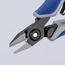 5" Precision Electronics Diagonal Cutters, Zinc-Plated Finish