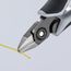 5" Precision Electronics Diagonal Cutters, Zinc-Plated Finish, ESD Handles