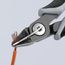 5" Precision Electronics Diagonal Cutters, Relieved Head, ESD Handles
