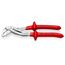10" Insulated Alligator Water Pump Pliers w/ Multi-Component Grips, Chrome