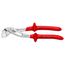 10" Insulated Alligator Water Pump Pliers w/ Multi-Component Grips, Chrome