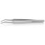 4-3/4" Premium Stainless Steel Positioning Tweezers, 35-Degree Angle