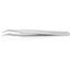 4-3/4" Premium Stainless Steel Positioning Tweezers, 35-Degree Angle