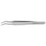 4-3/4" Premium Stainless Steel Positioning Tweezers, 35-Degree Angle