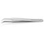 4-1/2" SMD Precision Tweezers, 45-DegreeAngle, 0.5 mm Tip Width