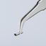 4-1/2" SMD Precision Tweezers, 45-DegreeAngle, 0.5 mm Tip Width
