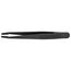 4-1/2" Plastic Gripping Tweezers w/ ESD Coating, Narrow Blunt Tips