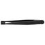 4-1/2" Plastic Gripping Tweezers w/ ESD Coating, Wide Blunt Tips