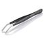 4-3/4" Stainless Steel Positioning Tweezers w/ ESD Coating, 35-Degree Angle