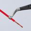 4-3/4" Stainless Steel Positioning Tweezers w/ ESD Coating, 35-Degree Angle