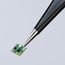 5" Stainless Steel Gripping Tweezers, Needle-Point Tips
