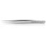 4-3/4" Premium Stainless Steel Gripping Tweezers, Needle-Point Tips