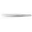 4-3/4" Premium Stainless Steel Gripping Tweezers, Needle-Point Tips