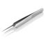 4-1/2" Premium Stainless Steel Gripping Tweezers, Needle-Point Tips