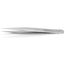 3-1/2" Premium Stainless Steel Gripping Tweezers, Needle-Point Tips