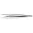 3-1/4" Premium Stainless Steel Gripping Tweezers, Needle-Point Tips