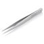 4-1/2" Stainless Steel Gripping Tweezers, Needle-Point Tips