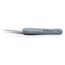 4" Premium Stainless Steel Precision Tweezers w/ ESD Rubber Handles, Pointed Tips