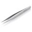 4-3/4" Stainless Steel Gripping Tweezers, Needle Point Tips