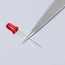 4-3/4" Stainless Steel Gripping Tweezers, Needle Point Tips