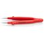 5-1/4" Stainless Steel Insulated Gripping Tweezers, Pointed Tips