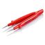 5-1/4" Stainless Steel Insulated Gripping Tweezers, Pointed Tips