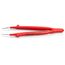 6" Stainless Steel Insulated Gripping Tweezers, Pointed Tips