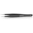 5-1/4" Stainless Steel Gripping Tweezers w/ ESD Coating, Needle-Point Tips